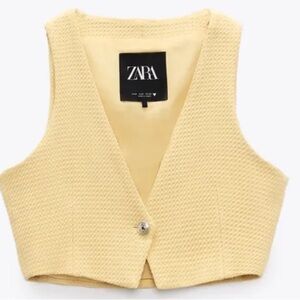NWOT Zara Vest Size S